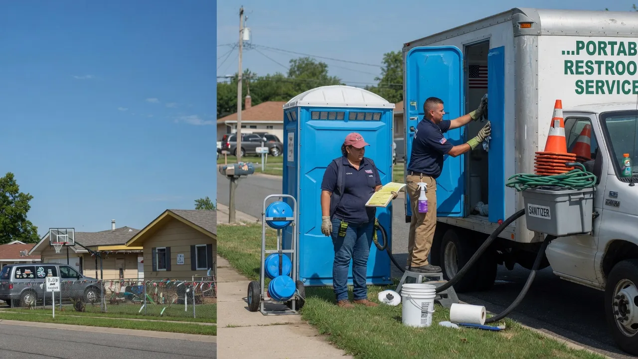 Portable Toilet Rental in North English, IA near me